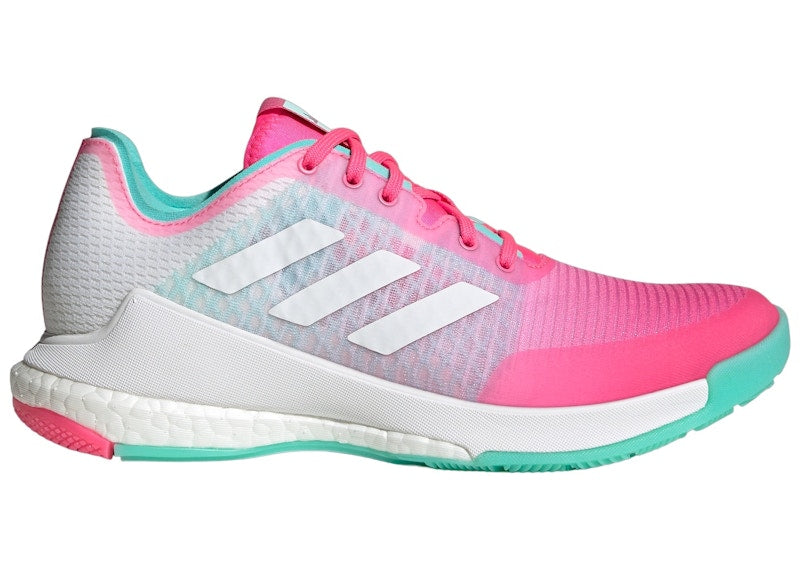 adidas Crazyflight Lucid Pink Cloud White Flash Aqua (Women's)