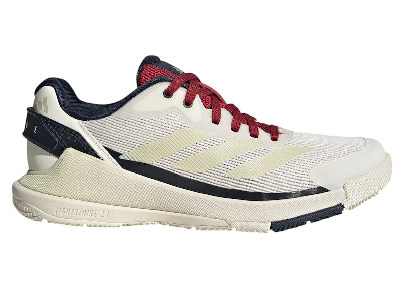 adidas Crazyquick Lightstrike Padel Chalk Ice Gold Metallic Red (Women's)