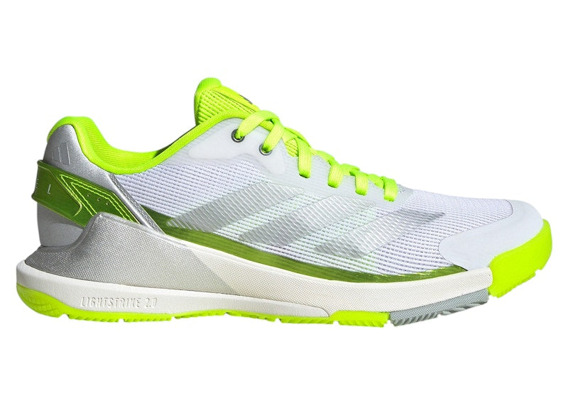 adidas Crazyquick Lightstrike Padel Lucid Lemon Wonder Silver Silver Metallic (Women's)