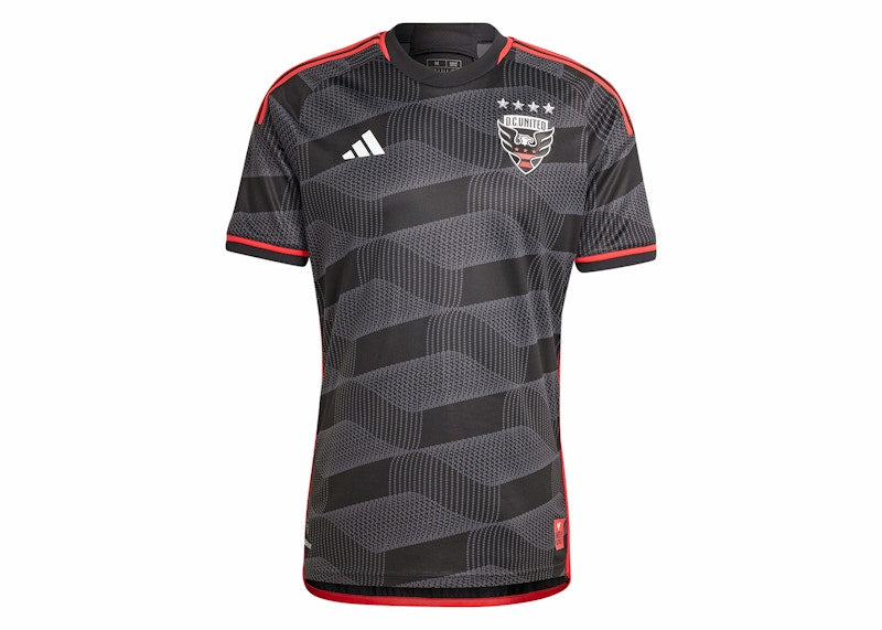 adidas D.C. United 24/25 Home Authentic Jersey Black