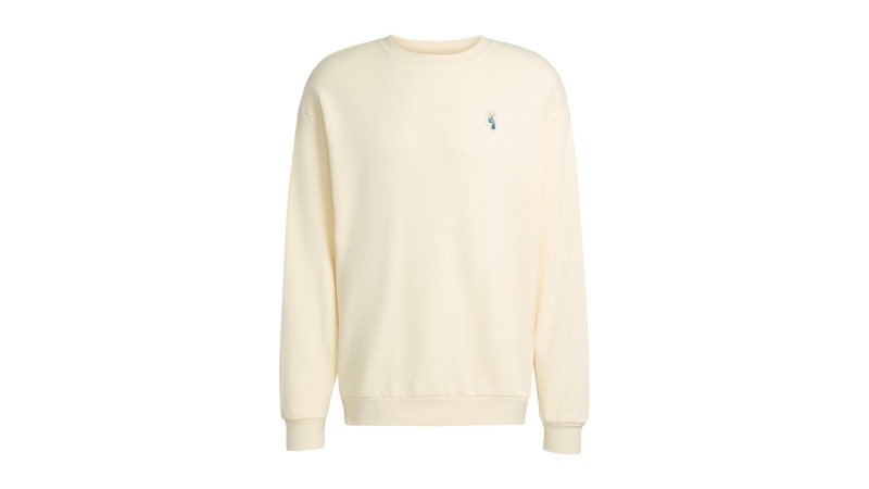 adidas DOG Sock Patch Graphic Sweatshirt Cream White