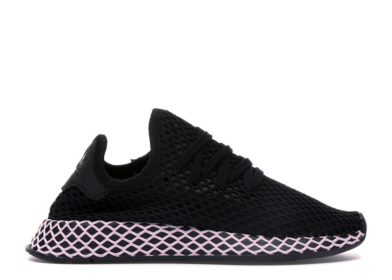 adidas Deerupt Core Black Clear Lilac (Women's)