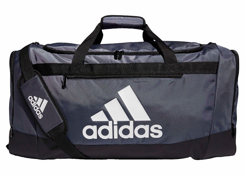 adidas Defender Large Duffel Bag Medium Grey