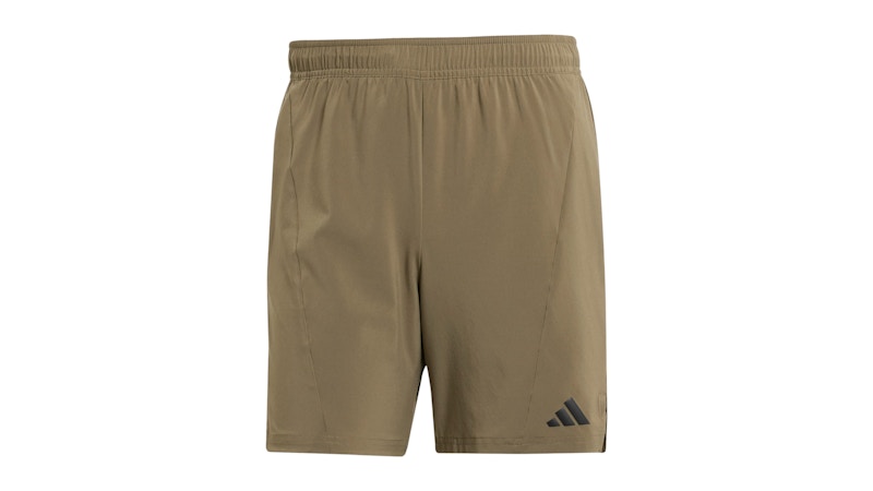 adidas Designed For Workout Shorts Olive Strata