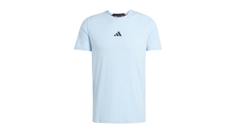 adidas Designed For Workout Tee Glow Blue