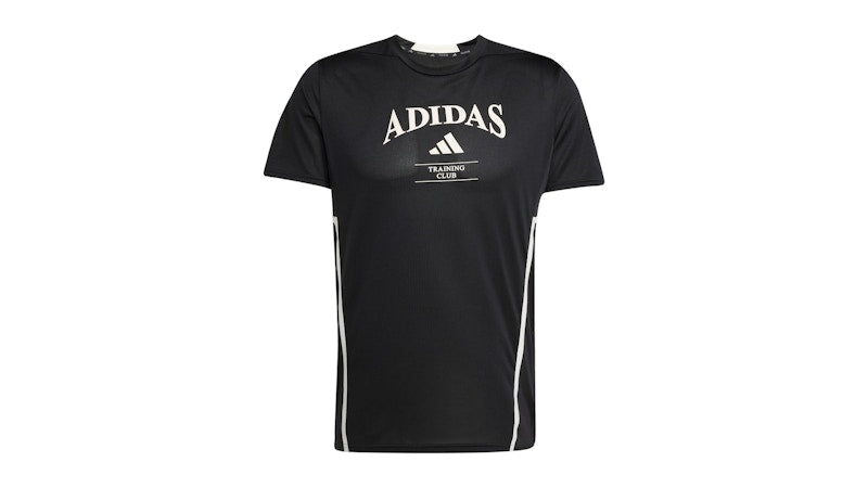adidas Designed-For- Legacy Tee Black Chalk White
