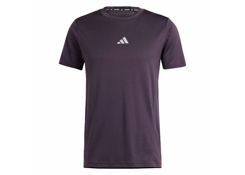 adidas Designed for Training HIIT Workout HEAT.RDY Tee Aurora Black