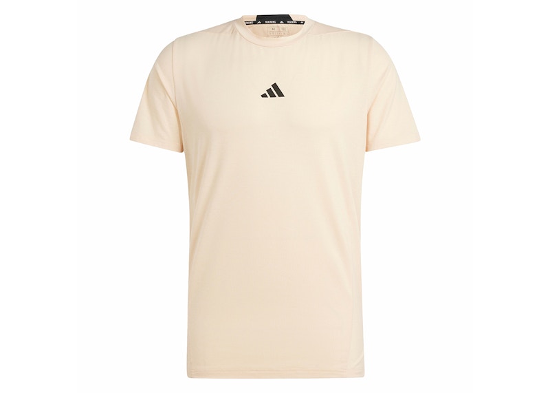 adidas Designed for Training Workout Tee Crystal Sand