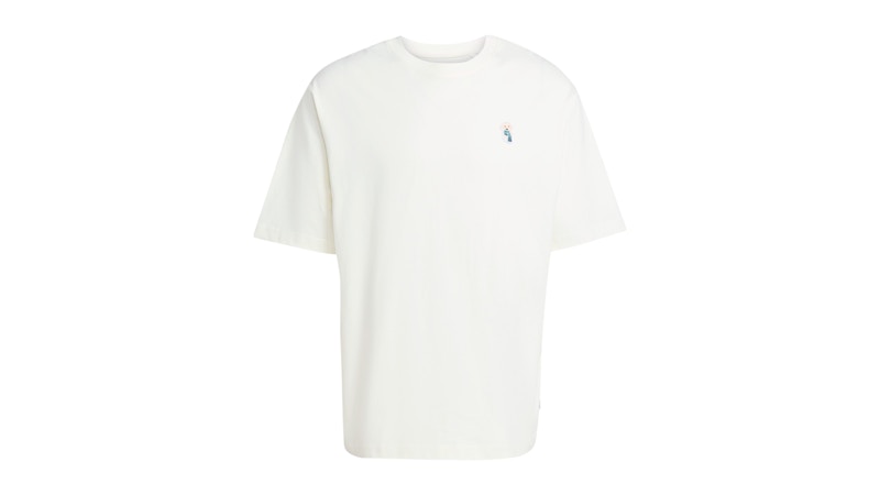 adidas Dog Sock Patch Graphic Tee Off White