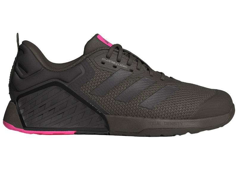 adidas Dropset 3 Shadow Olive Core Black Lucid Pink