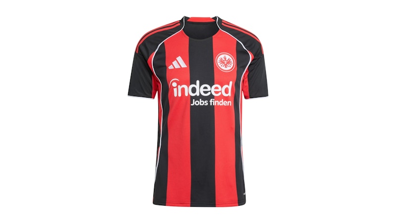 adidas Eintracht Frankfurt 25/26 Home Jersey Black/Sge Red