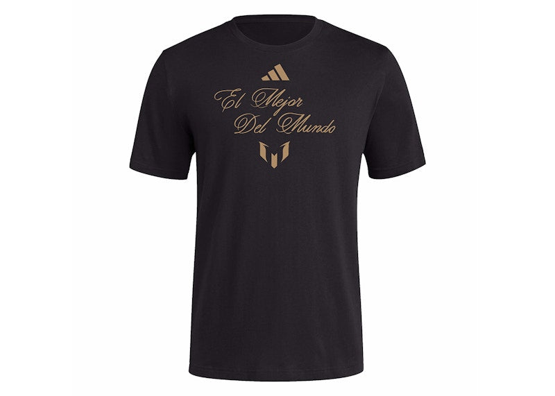 adidas El Mejor Del Mundo Messi Tee Black