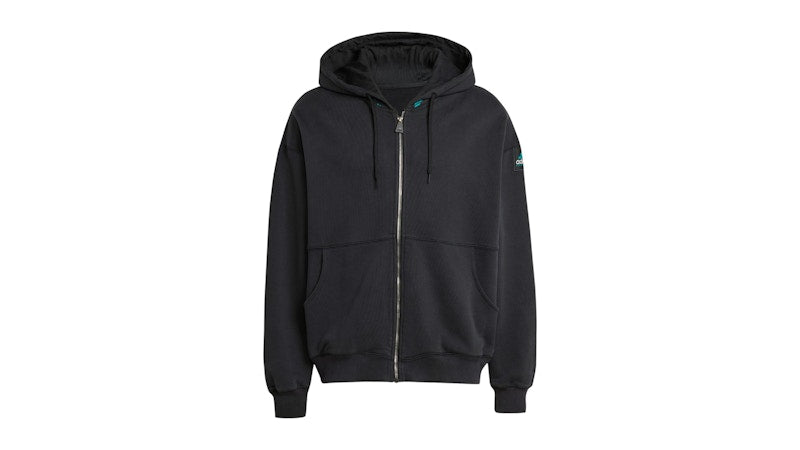adidas Eqt Fleece Full Zip Hoodie Black
