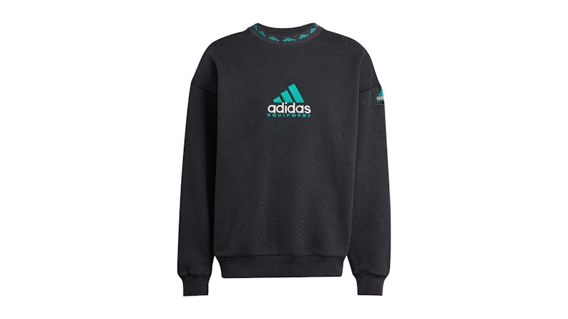 adidas Eqt Wash Crewneck Sweatshirt Black