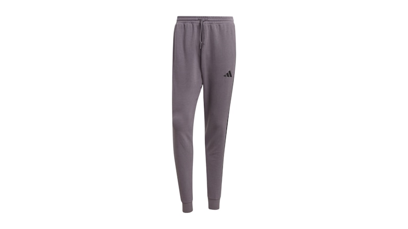adidas Essential 3-Stripes French Terry Joggers Grey Strata Black