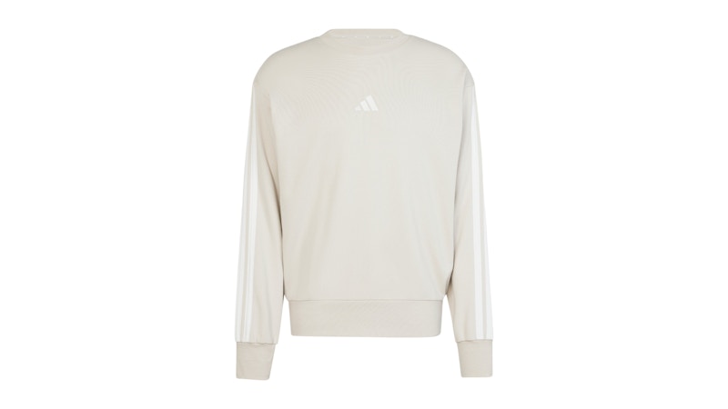 adidas Essentials 3-Stripes French Terry Sweatshirt Wonder Alumina/White