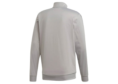 adidas Essentials 3-Stripes Tricot Track Jacket Solid Grey/Black