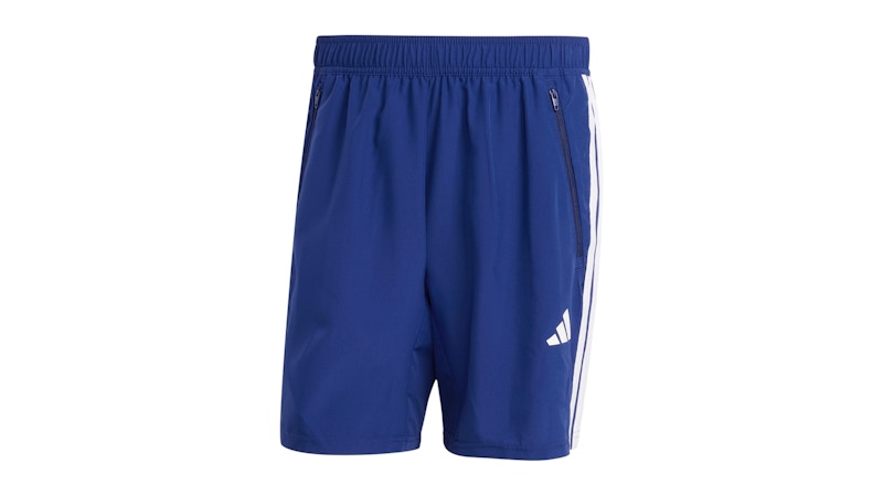 adidas Essentials 3-Stripes Woven Shorts Dark Blue