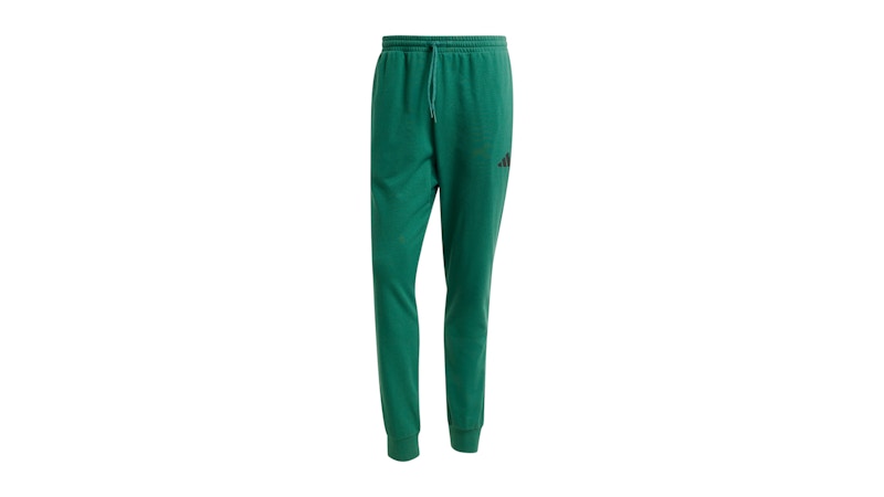 adidas Essentials Feel Cozy French Terry Pant Collegiate Green/Black