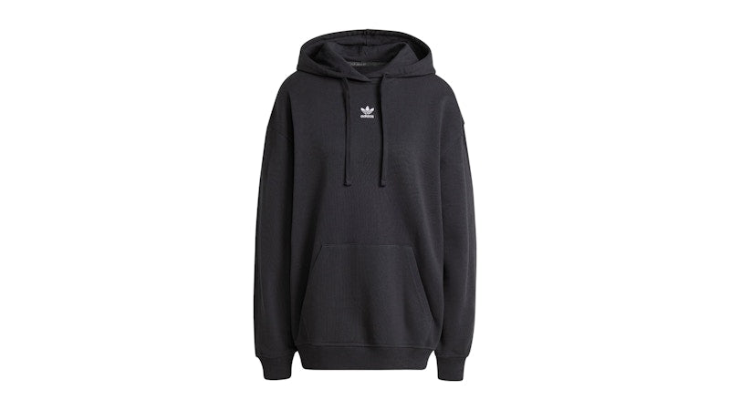 adidas Essentials Loose French Terry Hoodie Black