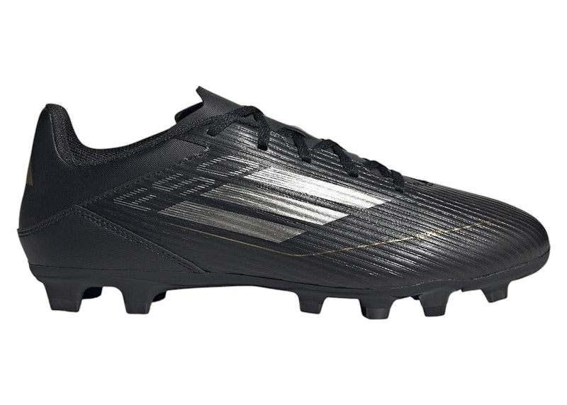 adidas F50 Club FG Core Black Iron Metallic Gold Metallic