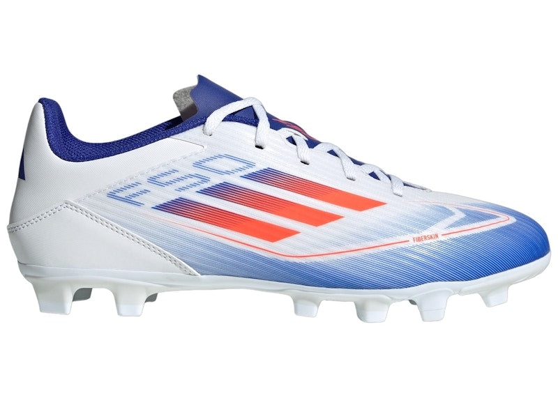 adidas F50 Club Flexible Ground Cloud White Solar Red Lucid Blue