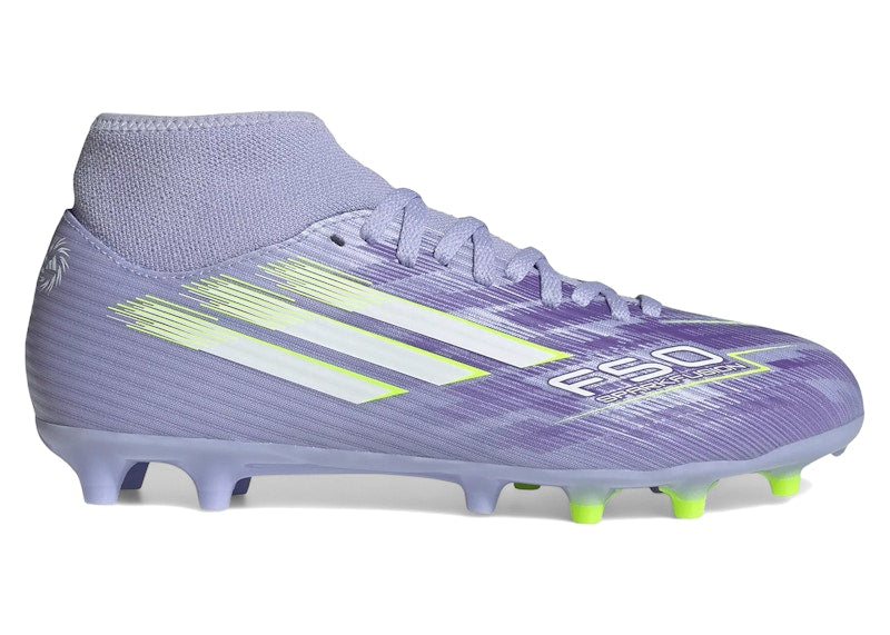 adidas F50 Club Mid-Cut FG/AG Sparkfusion Radiant Blaze Pack (Women's)