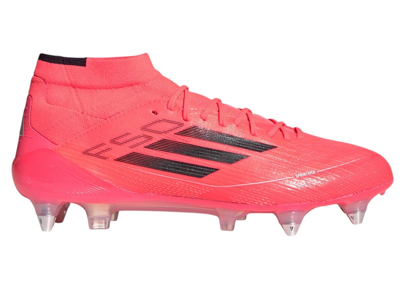 adidas F50 Elite Mid SG Turbo Aurora Black Platinum Metallic (Women's)