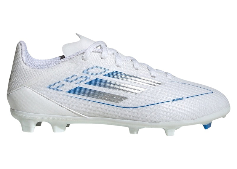 adidas F50 League FG/MG Cloud White Silver Metallic (Kids)