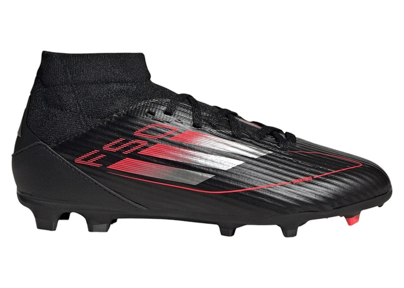 adidas F50 League FG/MG Core Black Iron Metallic Lucid Red (Kids)