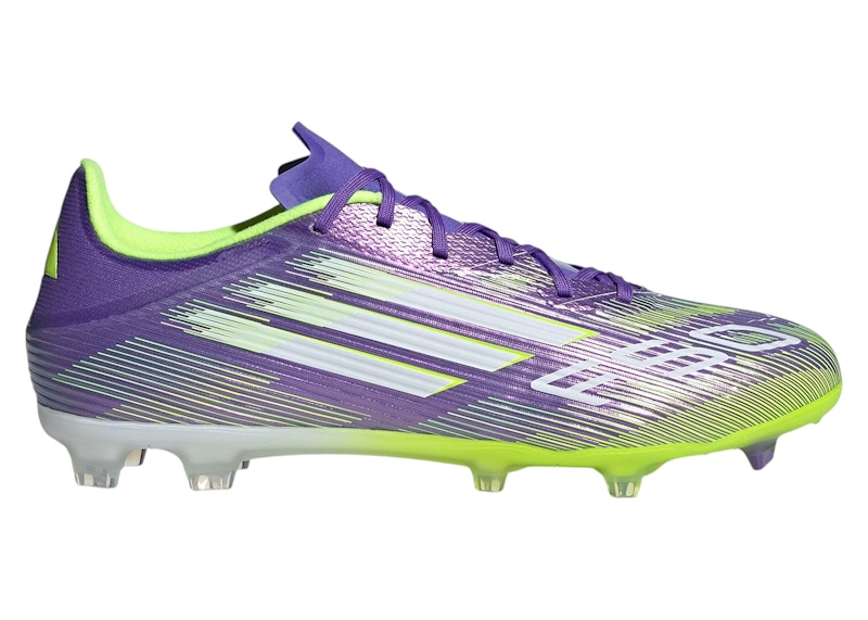 adidas F50 League FG/MG Purple Rush Cloud White Lucid Lemon