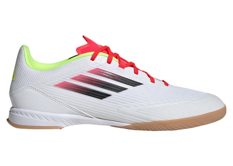 adidas F50 League Indoor Cloud White Core Black Solar Yellow