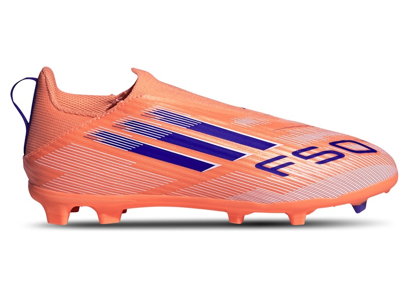 adidas F50 League Laceless FG/MG Coral Blaze Pack (Kids)