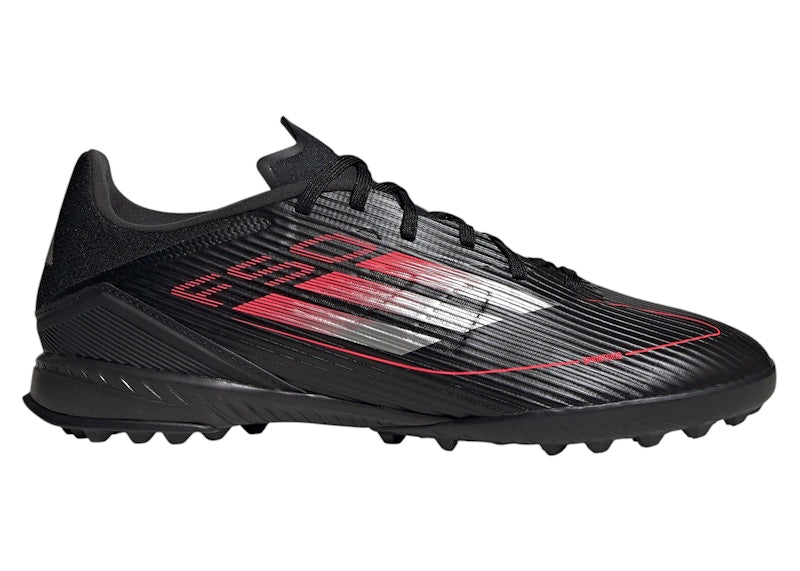 adidas F50 League Turf Core Black Iron Metallic Lucid Red