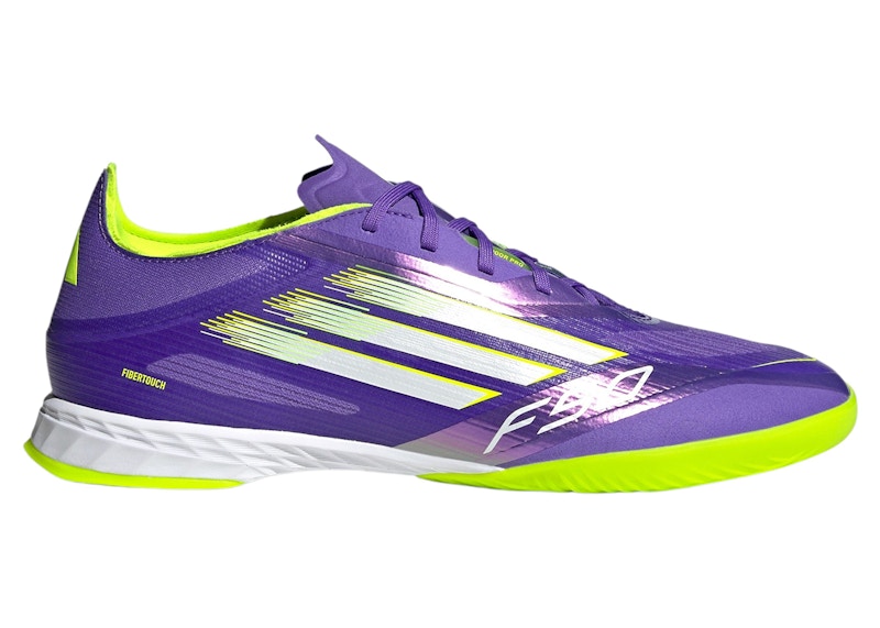 adidas F50 Pro Indoor Purple Rush Cloud White Lucid Lemon