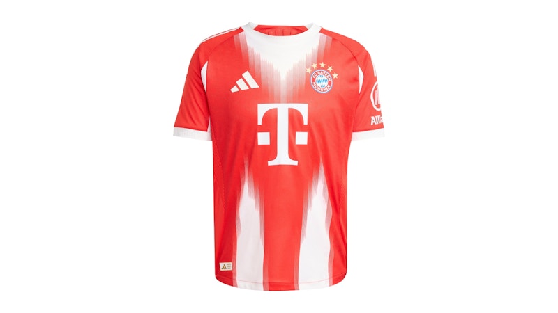 adidas FC Bayern 25/26 Home Authentic Jersey Red