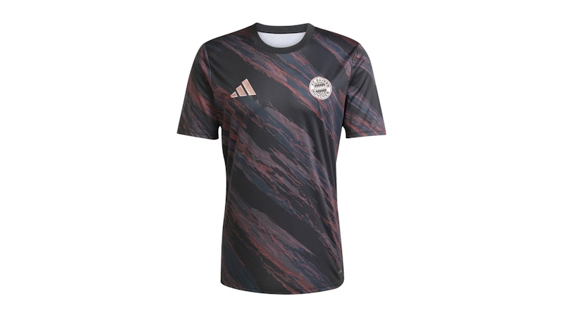 adidas FC Bayern 25/26 Pre-Match Jersey Black