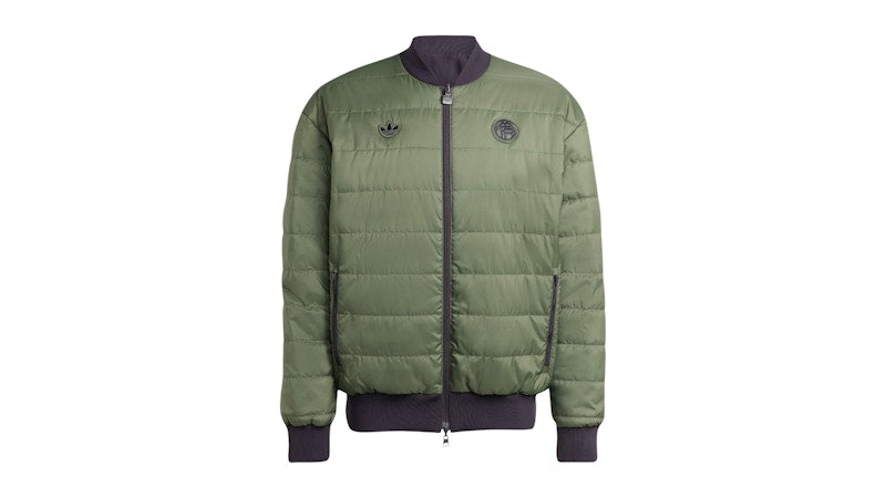 adidas FC Bayern Terrace Icons Jacket Aurora Black Base Green