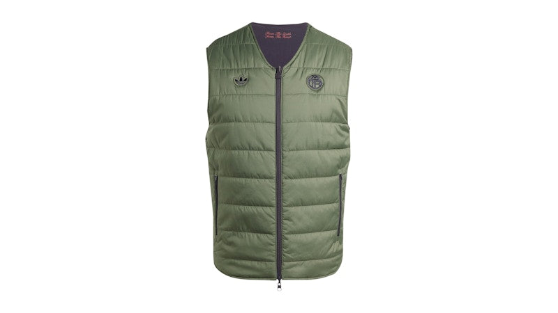 adidas FC Bayern Terrace Icons Vest Aurora Black Base Green