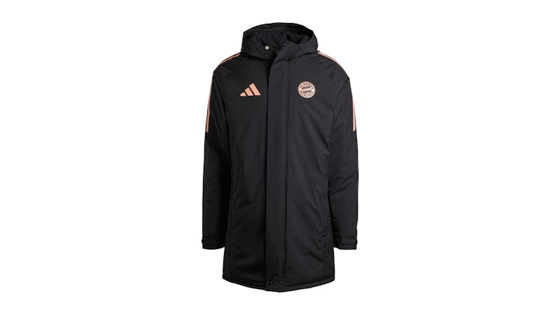 adidas FC Bayern Tiro 24 Stadium Parka Black