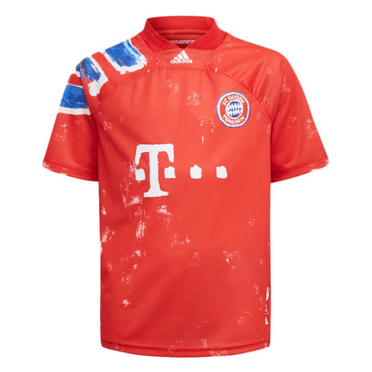 adidas FC Bayern Human Race Kids Jersey True Red/White