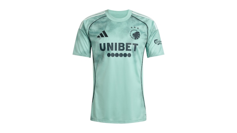 adidas FC Copenhagen 202025/202026 Third Jersey Acid Mint Arctic Night