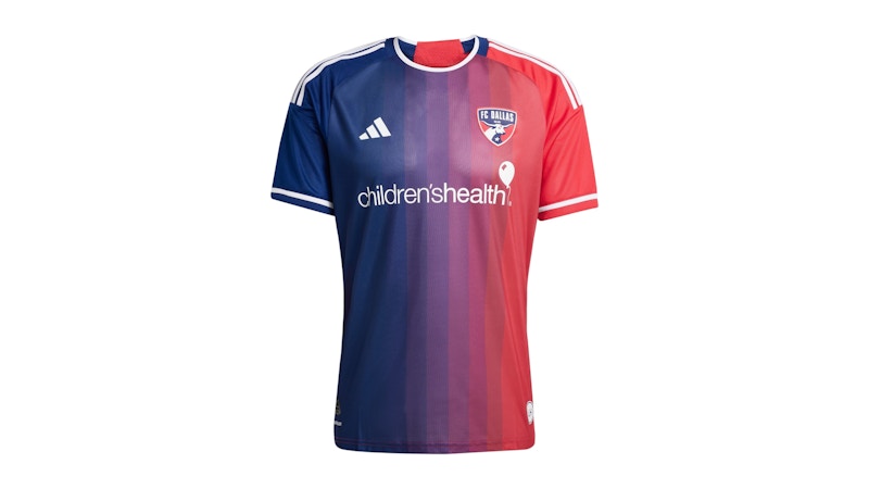 adidas FC Dallas 24/25 Home Authentic Jersey Night Blue/Blaze Red/White