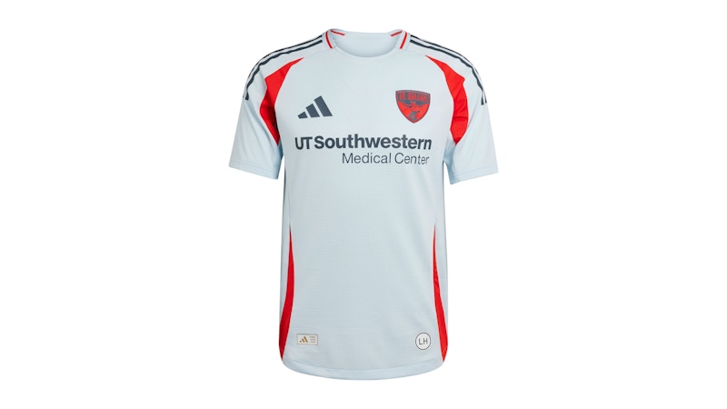 adidas FC Dallas 25/26 Away Authentic Jersey Sky Tint