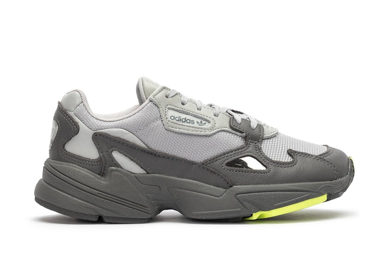 adidas Falcon Grey Four Grey Two Hi-Res Yellow (Women's)