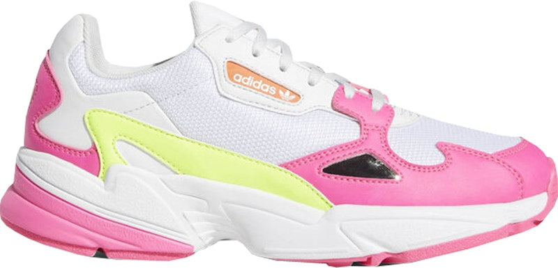 adidas Falcon Shock Pink Solar Yellow (Women's)
