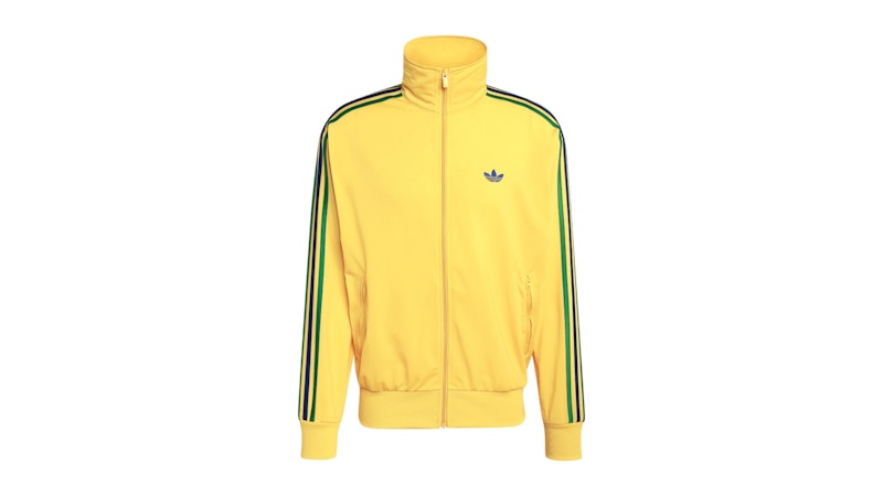 adidas Firebird Track Top Eqt Yellow Green Collegiate Royal