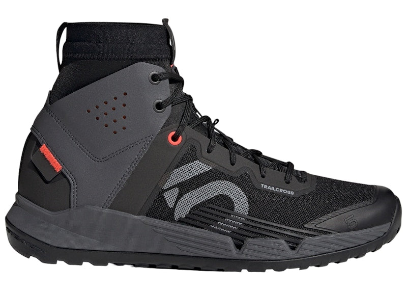 adidas Five Ten Trailcross Mid Pro Core Black Grey Solar Red