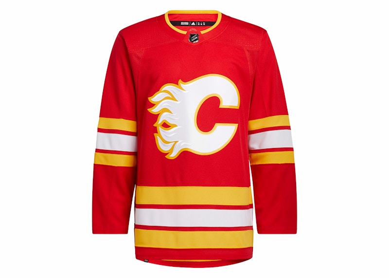 adidas Flames Home Authentic Jersey Red