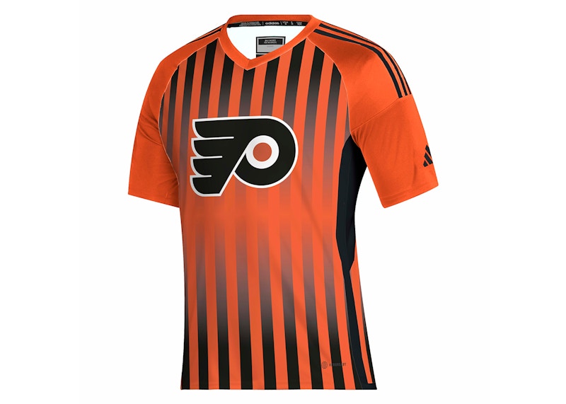 adidas Flyers Hockey Tee Team Orange/Black/Multi